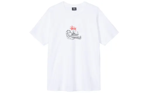 Stussy T Shirts Unisex Crew Neck Moderate Straight Fit