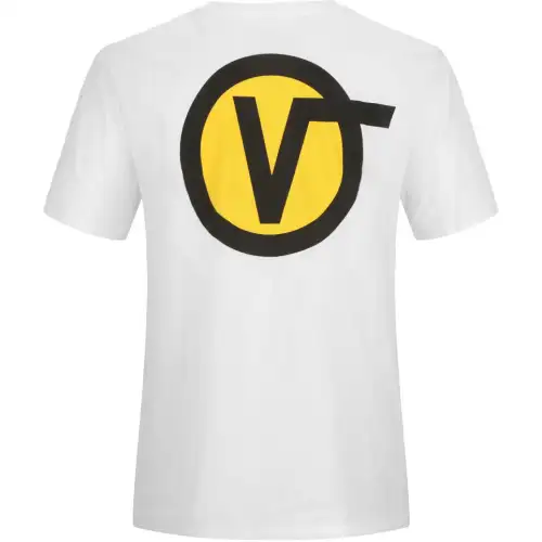Vans T Shirts Unisex White Crew Neck Moderate