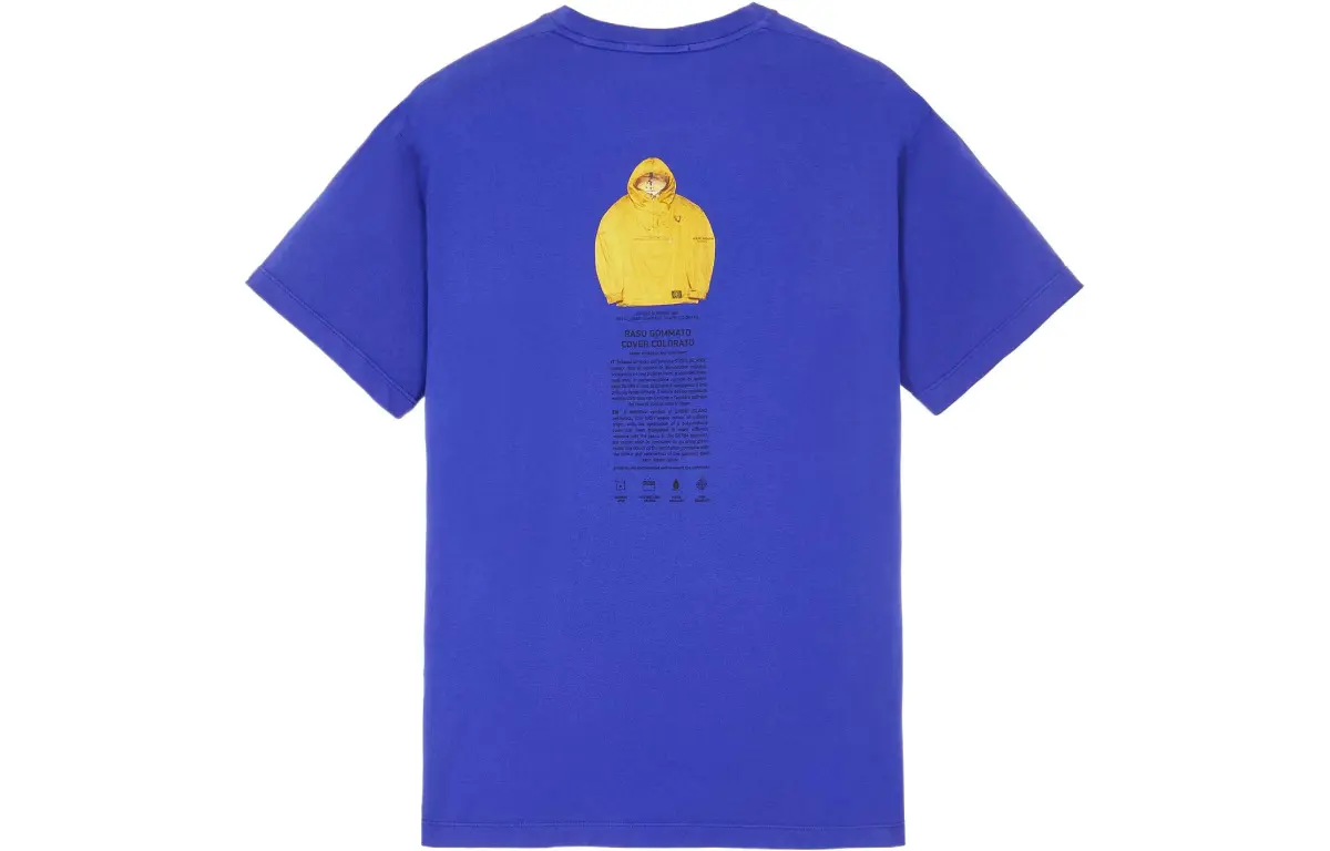 STONE ISLAND SS22 T Shirt Men's Royal Blue