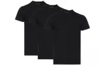PRADA Logo Patch Crewneck Three Pack T Shirts