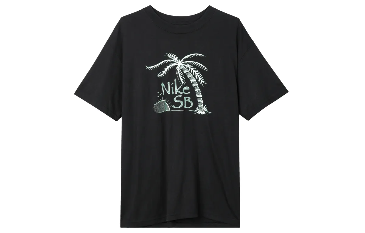Nike SB Drop Shoulder Sleeve T-Shirt Men's Black