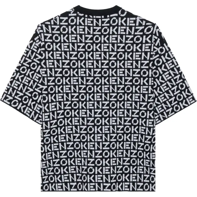 KENZO T Shirts Men's Black Crew Neck Moderate Straight Fit