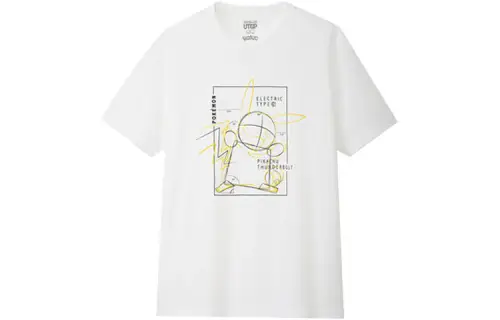 UNIQLO x Pokemon T Shirt Unisex White