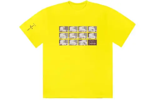 Travis Scott X McDonald's Menu Mono Logo Ii T Shirt Yellow