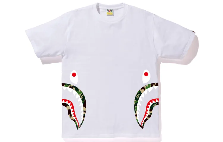 A Bathing Ape logo-printed T-shirt