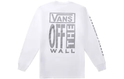 Vans AVE LS T Shirt Men's White