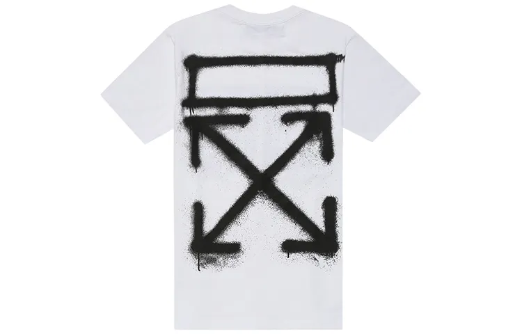OFF WHITE Spray Paint Photo T Shirt
