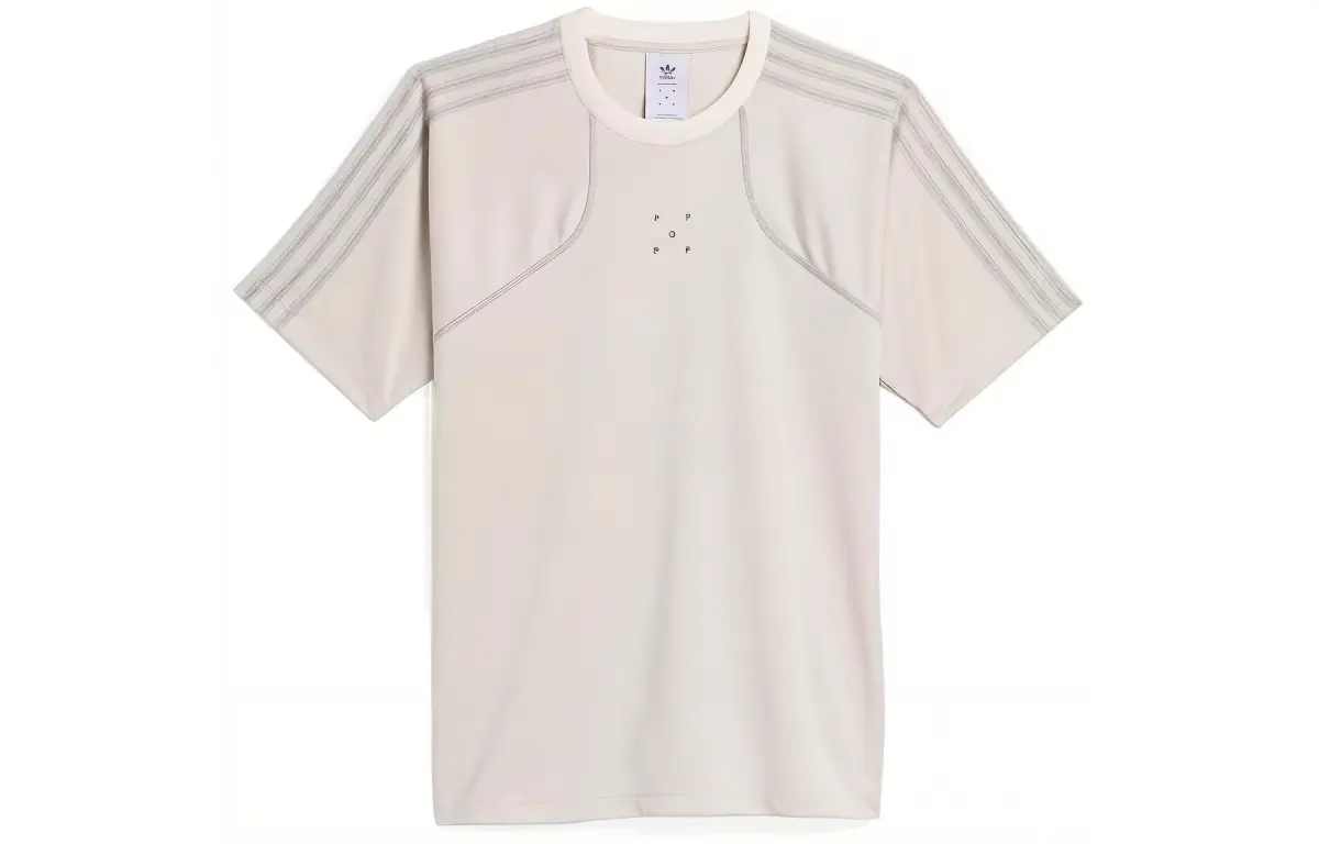 Adidas Originals POP TECH T Shirt Unisex Light Gray