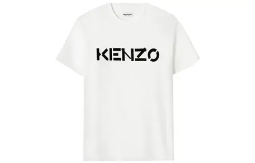 KENZO T Shirts Men's White Crew Neck Moderate Straight Fit