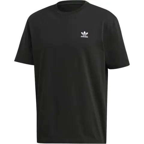 Adidas Originals T-Shirts Men's Black Crew Neck Moderate Straight Fit