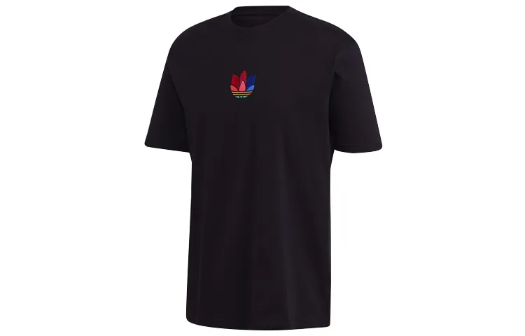 Adidas Originals Drop Shoulder Sleeve T Shirt Men's Black