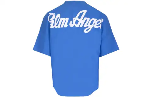 PALM ANGELS Logo Print Oversized T shirt