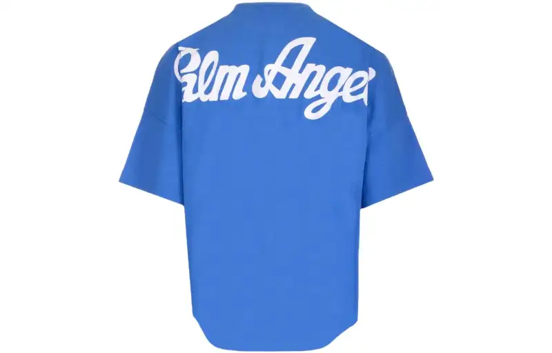 PALM ANGELS Logo Print Oversized T shirt
