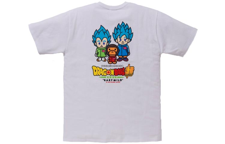 Bape X Dragonball Super Son Goku & Vegeta Tee