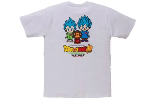 Bape X Dragonball Super Son Goku & Vegeta Tee