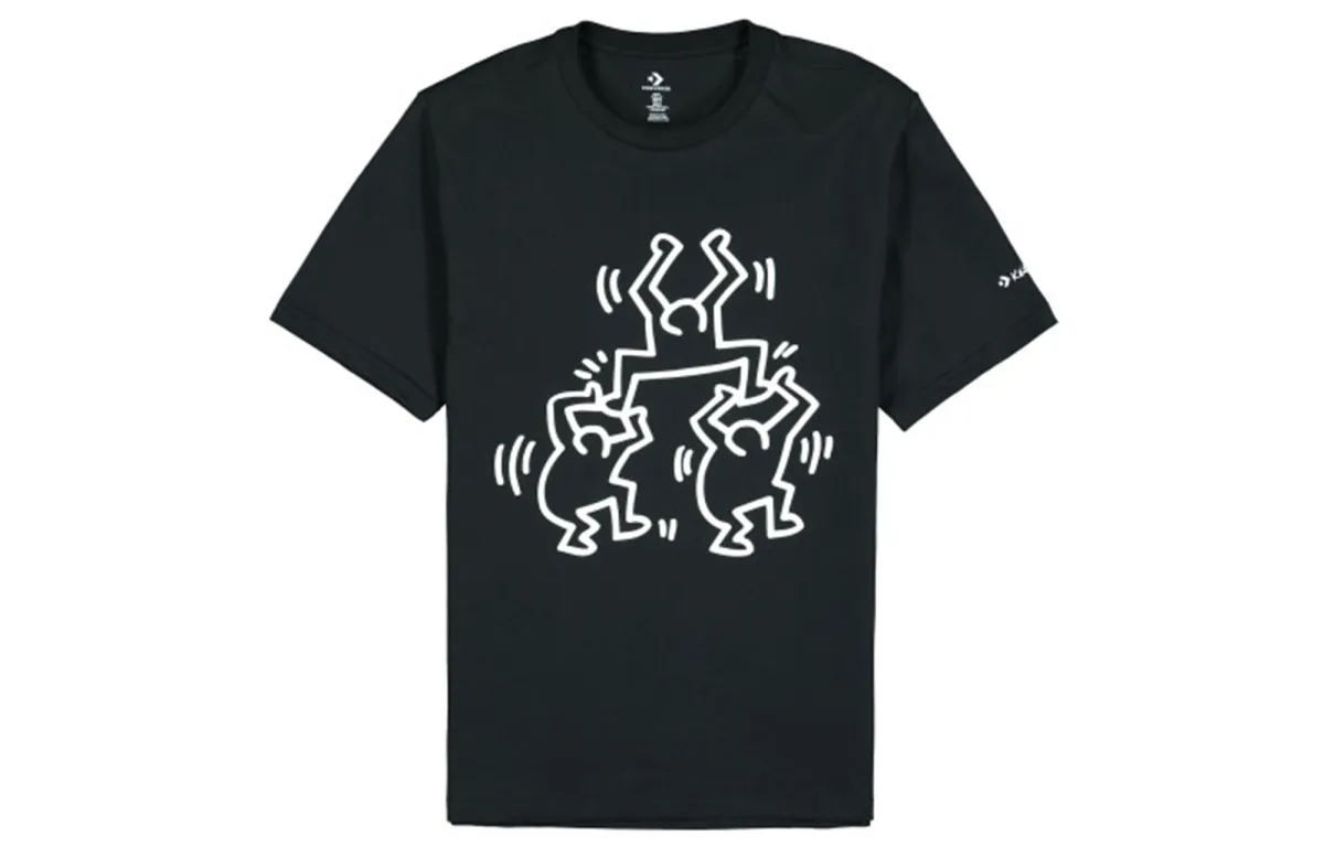 Converse x ·/Keith Haring T Shirt Men's Black