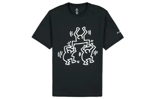 Converse x ·/Keith Haring T Shirt Men's Black