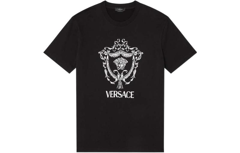 Мужская футболка Versace (черная)