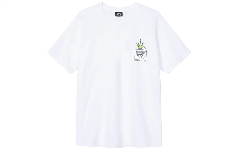 Stussy T Shirts Unisex Crew Neck Moderate Straight Fit