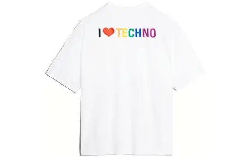 Balenciaga T Shirt Loose Fit Men's White