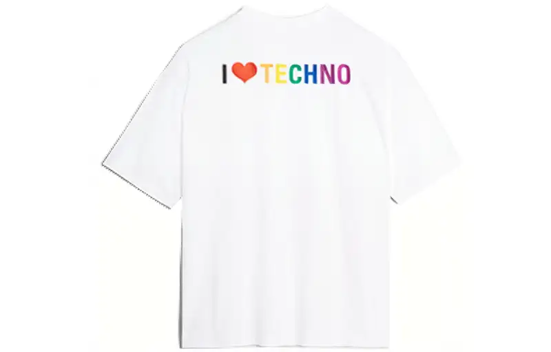 Balenciaga T Shirt Loose Fit Men's White