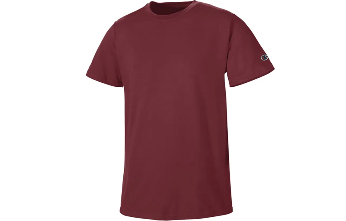 Champion T Shirt Men's Dark Reddish Purple