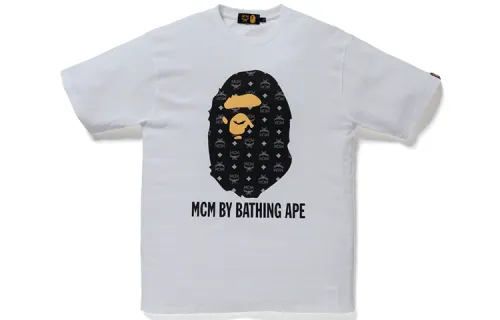 Bape X Mcm By Bathing Tee