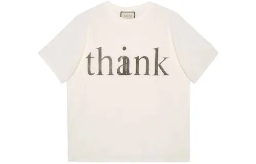 【Previous Season】oversized think/thank T-shirt