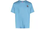 KENZO Boke Flower Series T Shirts Men's Cyan Crew Neck