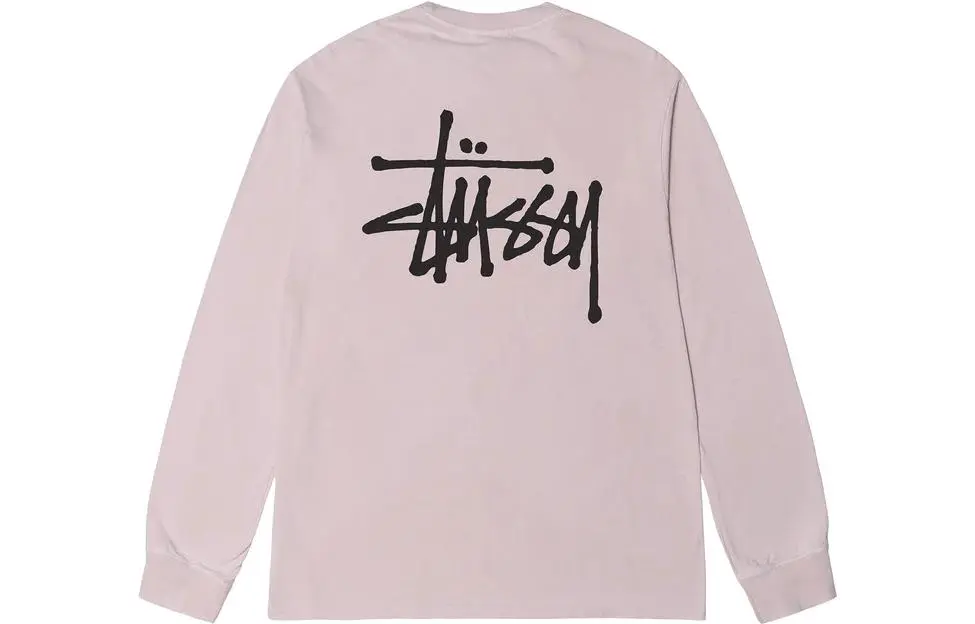 Stussy Basic Pigment Dyed Long Sleeve Tee