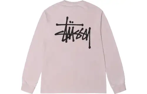 Stussy Basic Pigment Dyed Long Sleeve Tee