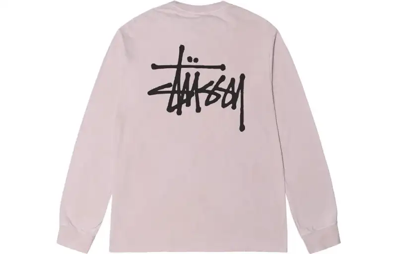 Stussy Basic Pigment Dyed Long Sleeve Tee