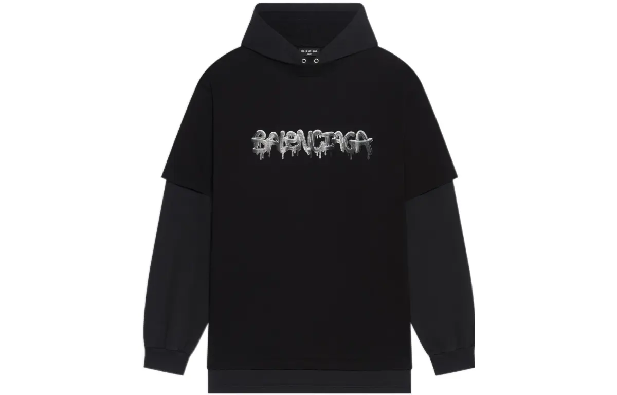 Balenciaga SS22 T Shirt Loose Fit Men's Black