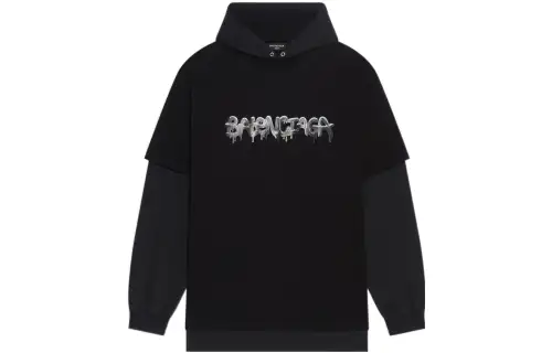 Balenciaga SS22 T Shirt Loose Fit Men's Black