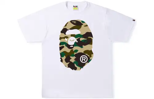 Bape Sta Camo Big Ape Head Tee