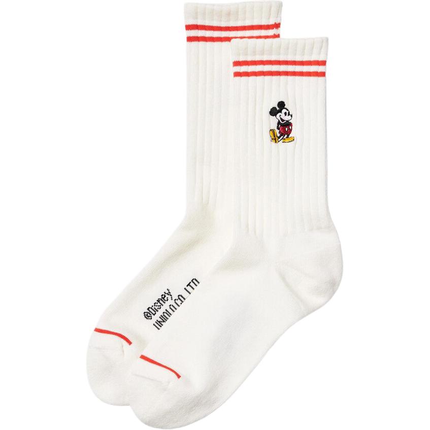 UNIQLO Crew Socks Unisex 1 Pack White
