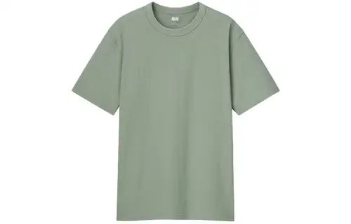 UNIQLO T Shirt Unisex Verdant Green
