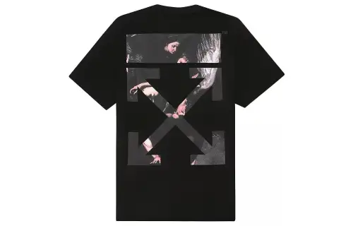 OFF WHITE Oversized Fit Caravaggio Arrows T Shirt