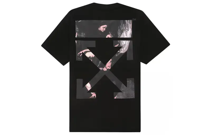 OFF WHITE Oversized Fit Caravaggio Arrows T Shirt
