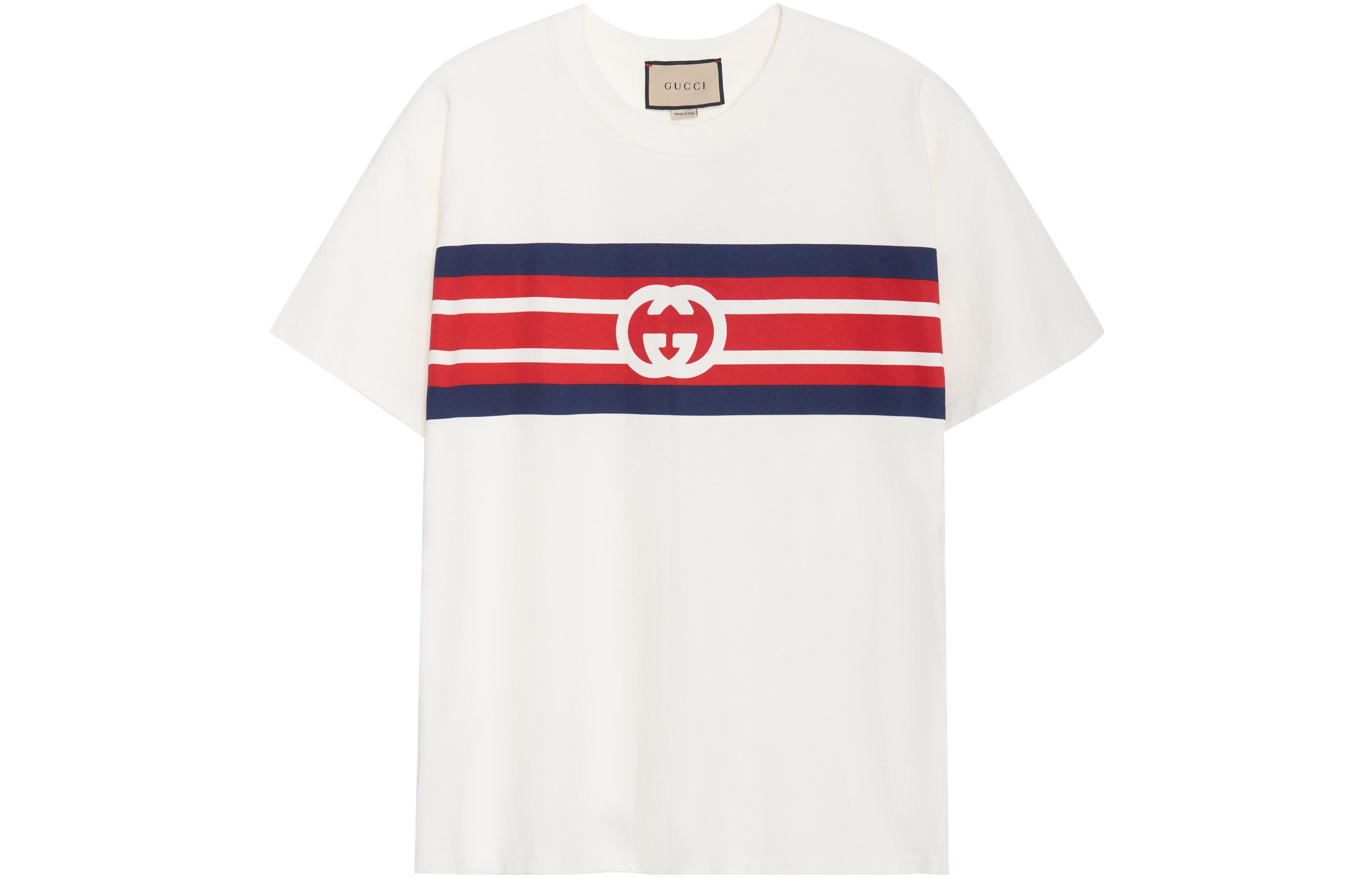 GUCCI Gucci, бежевая футболка