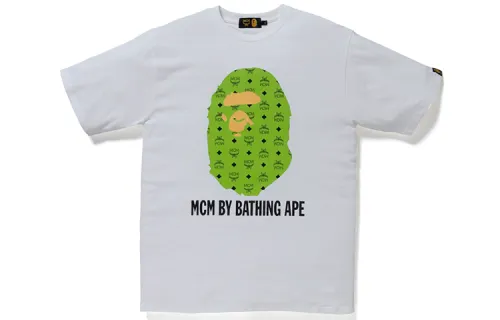 Bape X Mcm By Bathing Tee