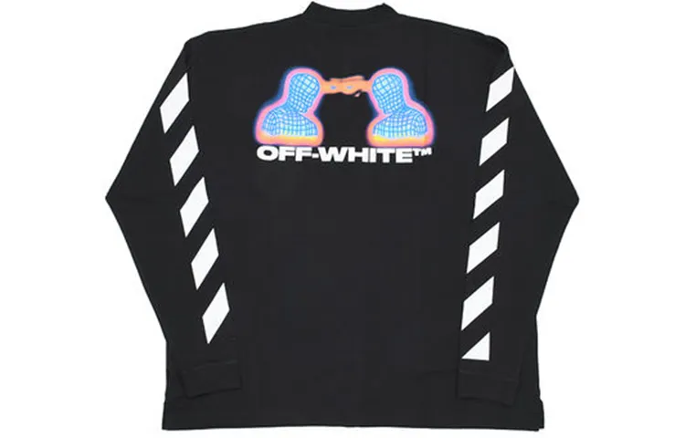 OFF WHITE Diag Thermo Long Sleeve T Shirt