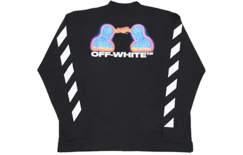OFF WHITE Diag Thermo Long Sleeve T Shirt