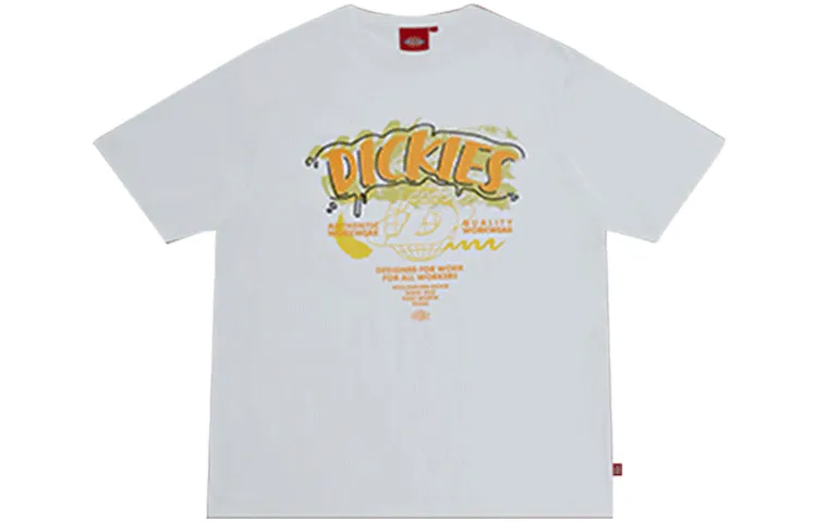 Dickies SS21 Straight Fit T Shirt Unisex White