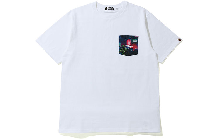 Мужская футболка A BATHING APE A BATHING APE T (однотонная) — фото 4