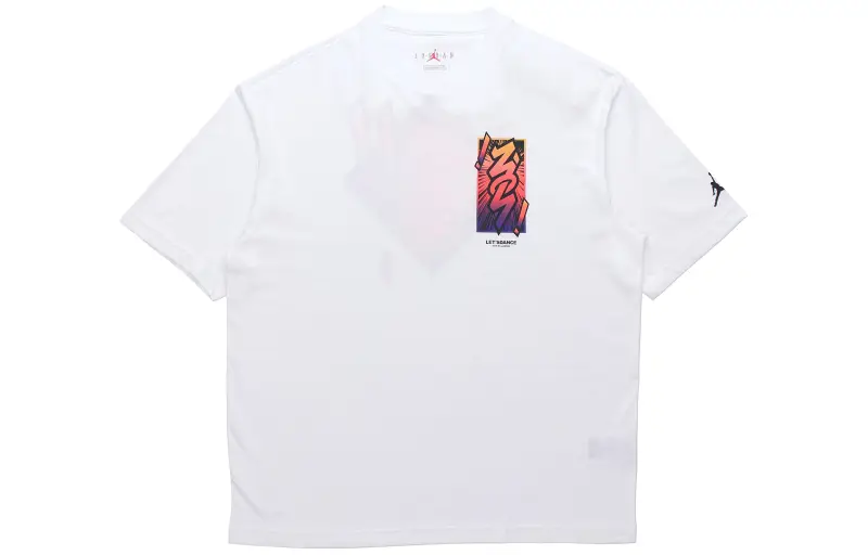 Jordan Set-in Sleeve T-Shirt Men's White