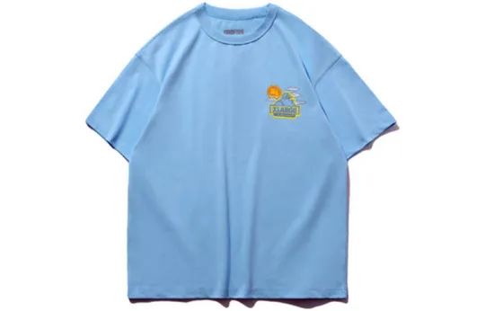 Li Ning X XLARGE T Shirts Men's Crew Neck Moderate Straight Fit