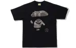 Bape Reflector 1st Camo Ape Face Tee Tee