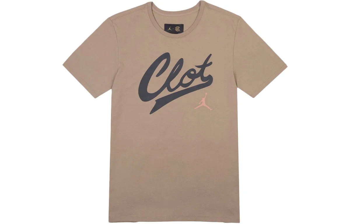 Jordan Air Jordan X Clot Crossover Logo Printed T Shirt