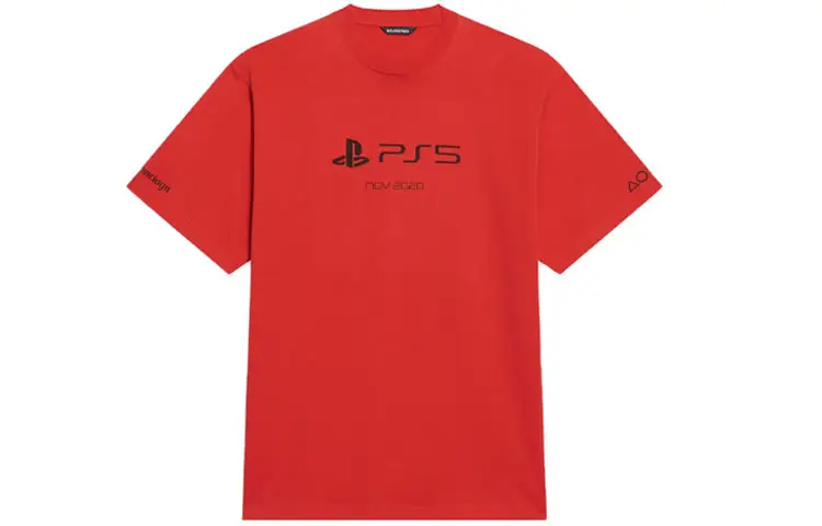 Balenciaga X PlayStation Boxy T shirt
